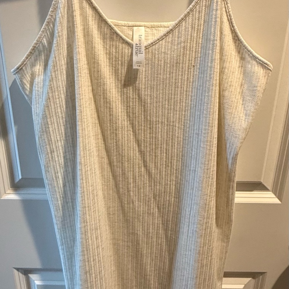 Tranquil & True Cream Colored Nightgown/Dress